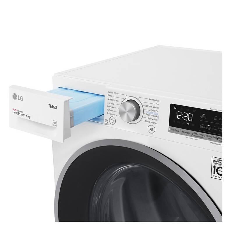 Sušička prádla LG RC81V5AV7N bílá