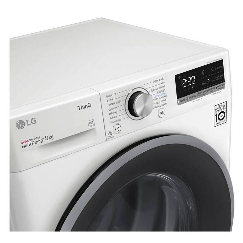 Sušička prádla LG RC81V5AV7N bílá