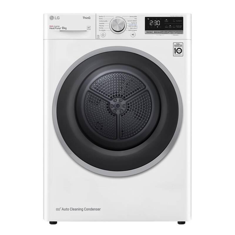 Sušička prádla LG RC81V5AV7N bílá