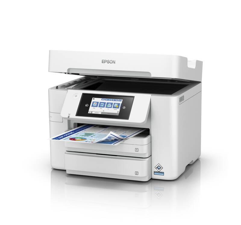 Tiskárna multifunkční Epson WorkForce Pro WF-C4810DTWF bílé