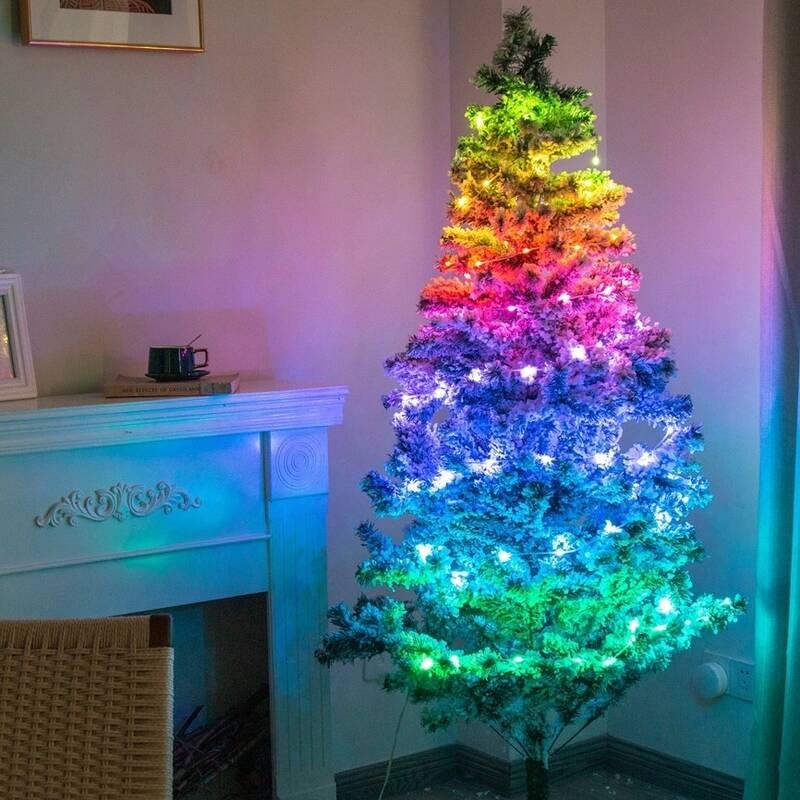 Vánoční osvětlení IMMAX NEO LITE SMART LED, RGB, WiFi, TUYA, 16m