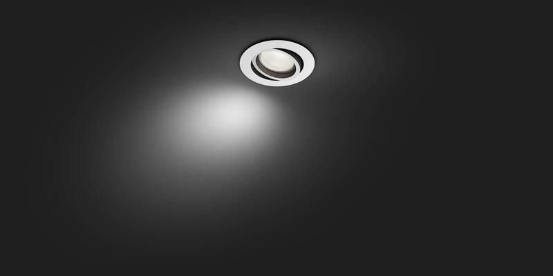 Vestavné svítidlo Philips Hue Centura kulaté 3ks bílé