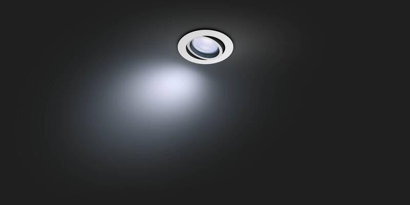 Vestavné svítidlo Philips Hue Centura kulaté 3ks bílé