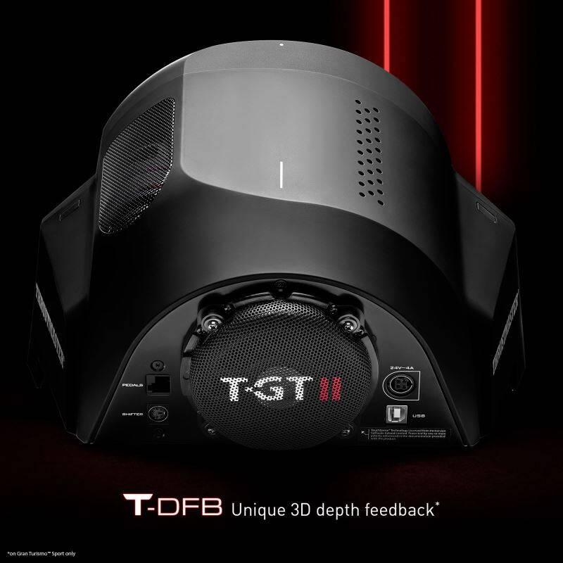 Volant Thrustmaster T-GT II PACK, volant základna pro PC a PS5, PS4