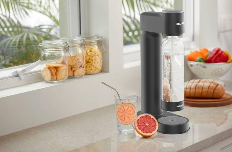 Výrobník sodové vody Philips ADD4901BK 10 černý