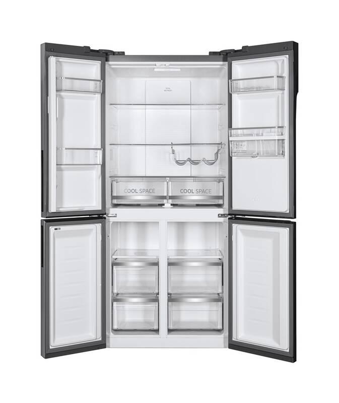 Americká lednice Hoover HSC818EXWD nerez