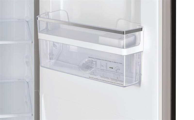 Americká lednice Hoover HSC818EXWD nerez