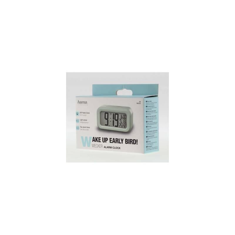 Budík Hama RC 660 zelený