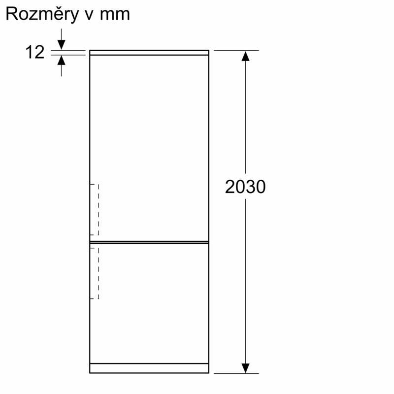 Chladnička s mrazničkou Bosch Serie 4 KGN392LCF nerez