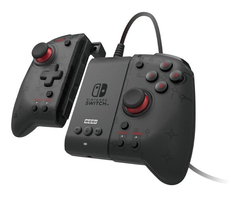 Gamepad HORI Split Pad Pro Attachment Set pro Nintendo Switch černý