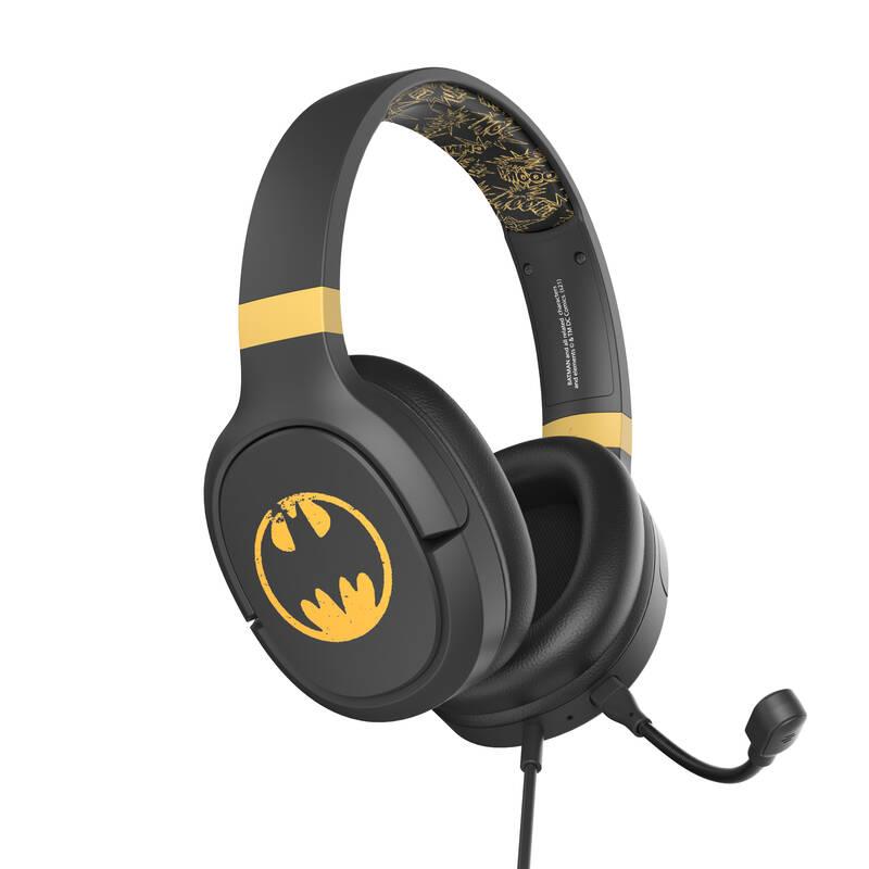 Headset OTL Technologies Batman PRO G1 černý žlutý, Headset, OTL, Technologies, Batman, PRO, G1, černý, žlutý