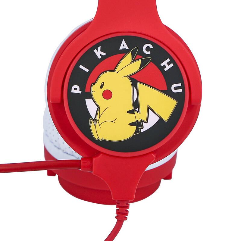 Headset OTL Technologies Pokemon Pikachu Kids Interactive červený