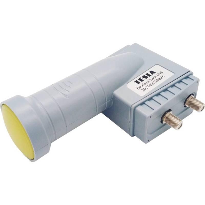 Konvertor Tesla Excelent Twin LNB černý
