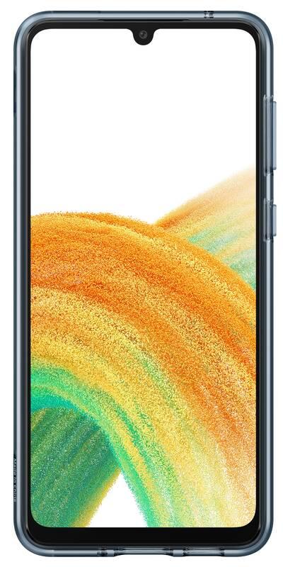 Kryt na mobil Samsung Galaxy A33 5G s poutkem černý průhledný