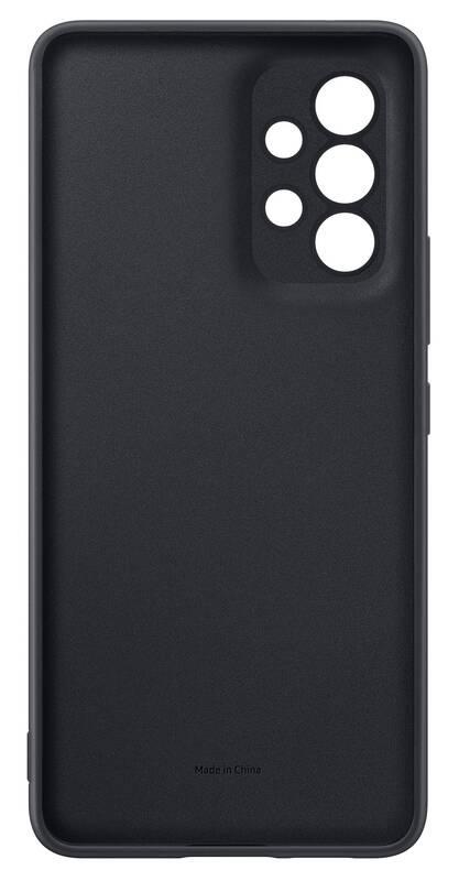 Kryt na mobil Samsung Silicon Cover na Galaxy A53 5G černý