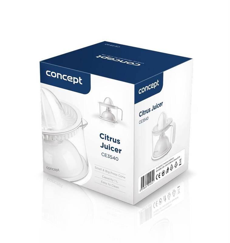 Lis na citrusy Concept CE3540 bílý