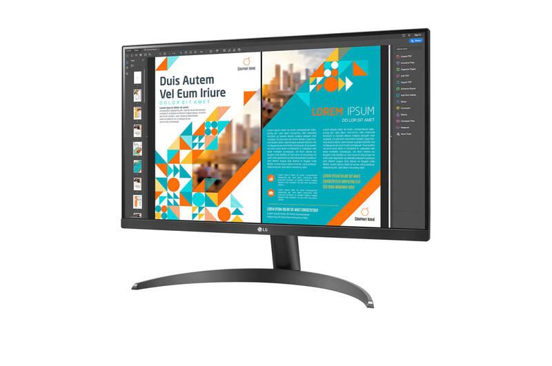 Monitor LG 24QP500 černý