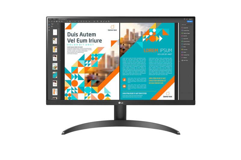 Monitor LG 24QP500 černý