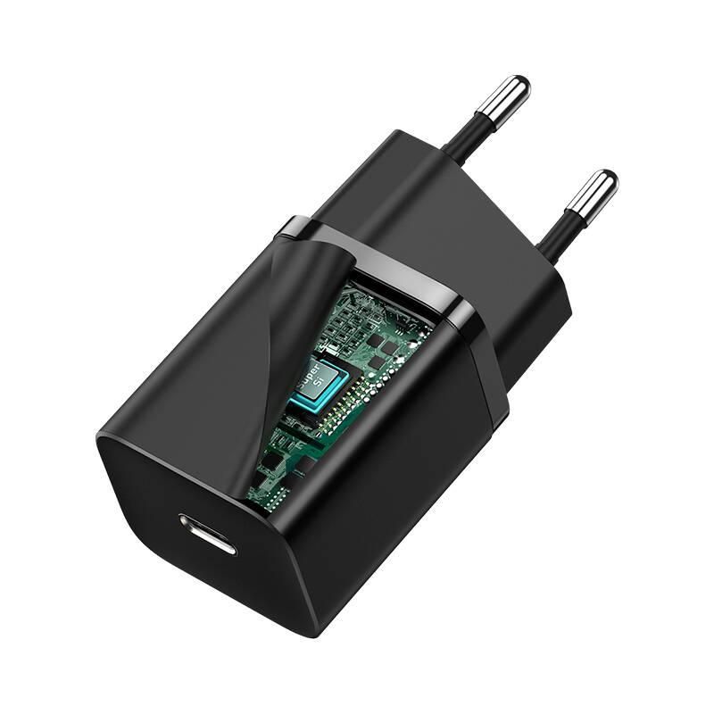 Nabíječka do sítě Baseus Super Si USB-C 30W černá