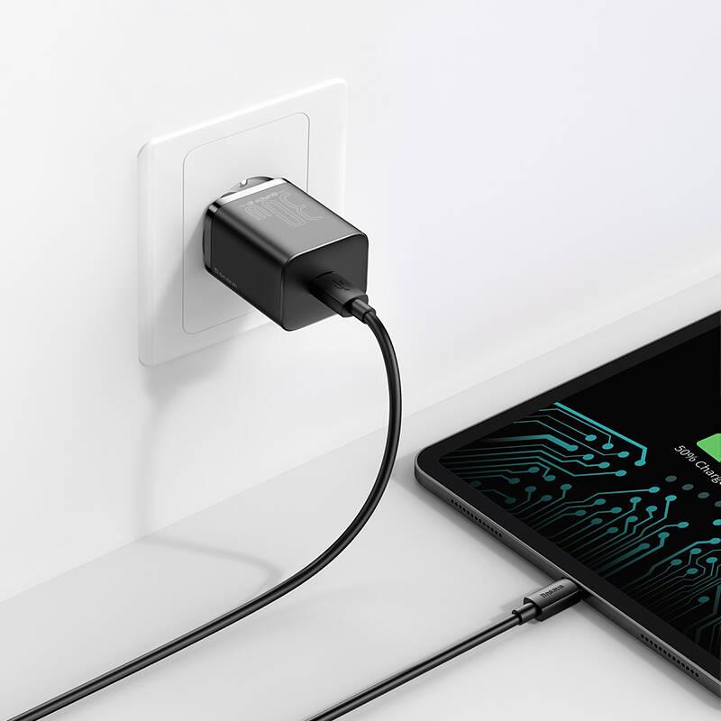 Nabíječka do sítě Baseus Super Si USB-C 30W černá