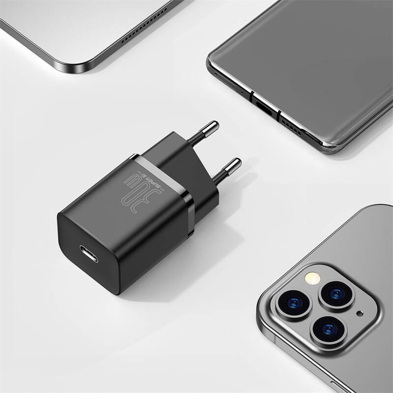 Nabíječka do sítě Baseus Super Si USB-C 30W černá