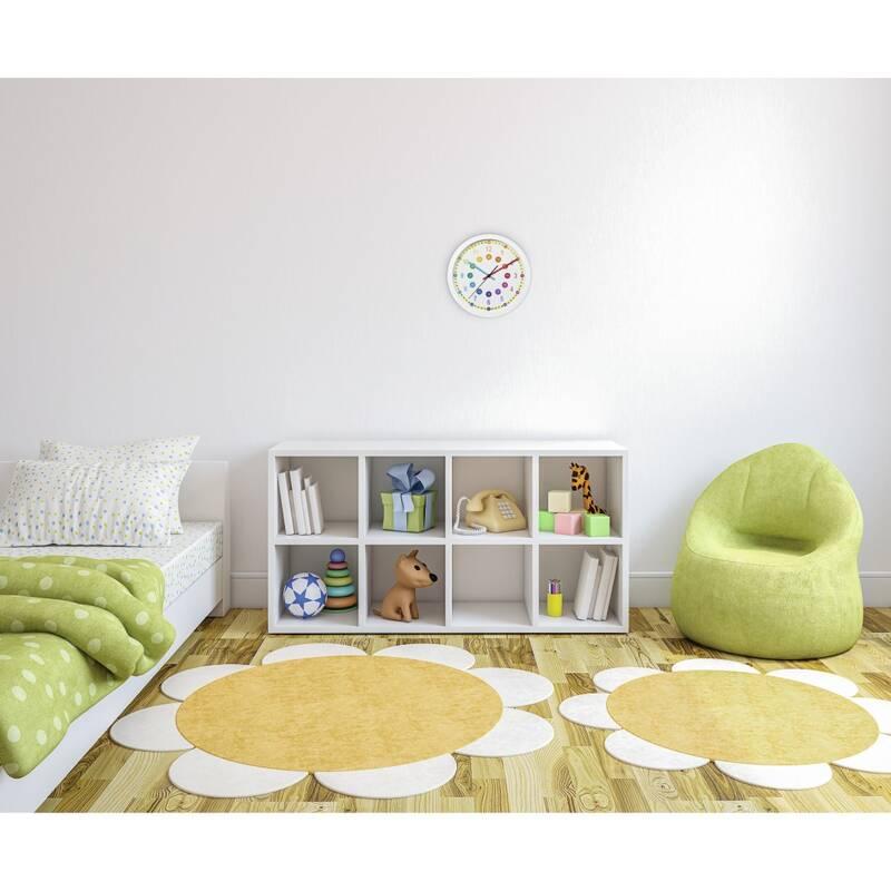 Nástěnné hodiny Hama Easy Learning bílé