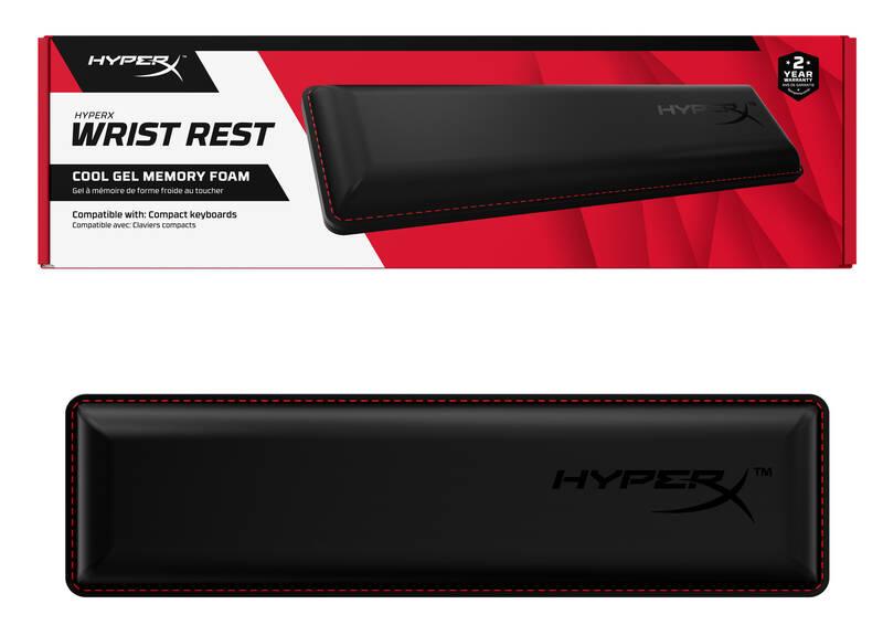 Opěrka zápěstí HyperX Wrist Rest Keyboard Compact 60 65 černá