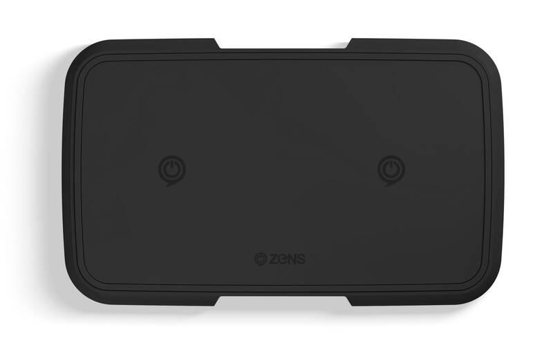 Powerbank ZENS Dual Wireless Charger 9000 mAh černá