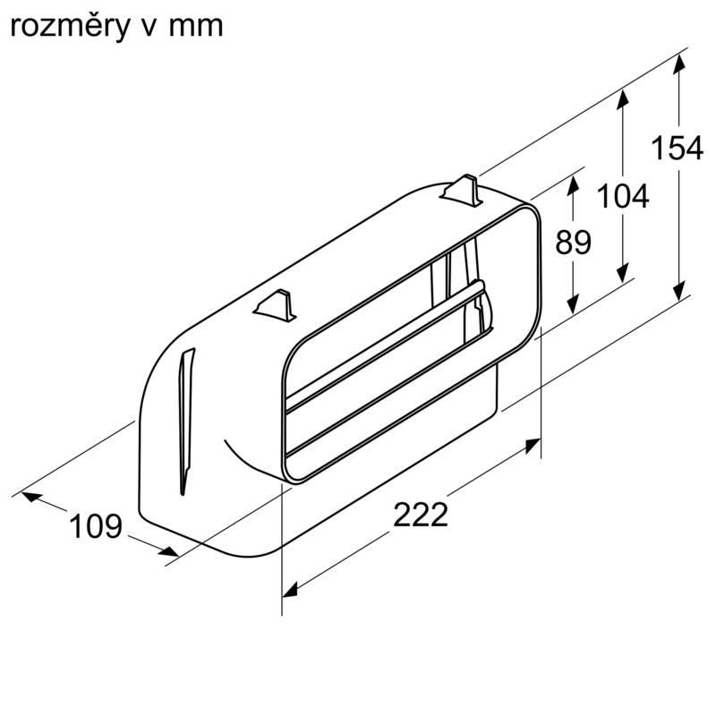 Příslušenství Bosch HEZ9VDSB3 k varné desce