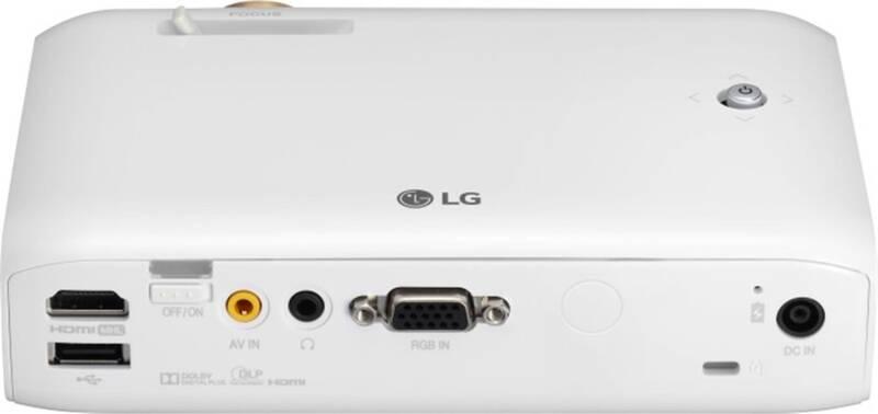 Projektor LG PH510PG bílý, Projektor, LG, PH510PG, bílý