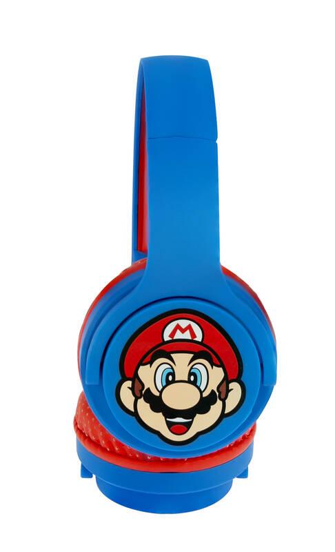 Sluchátka OTL Technologies Super Mario Kids Wireless modrá