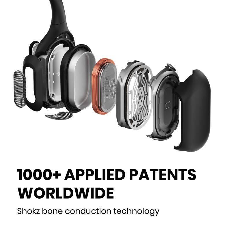 Sluchátka Shokz OpenRun PRO černá