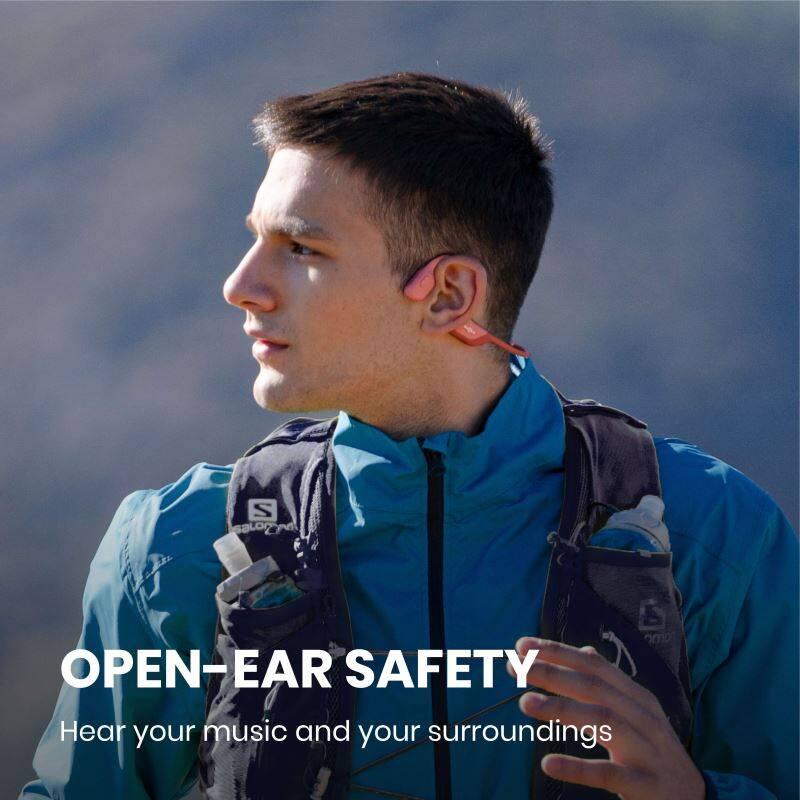 Sluchátka Shokz OpenRun PRO růžová