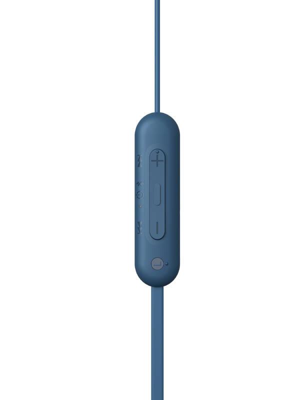 Sluchátka Sony WI-C100 modrá
