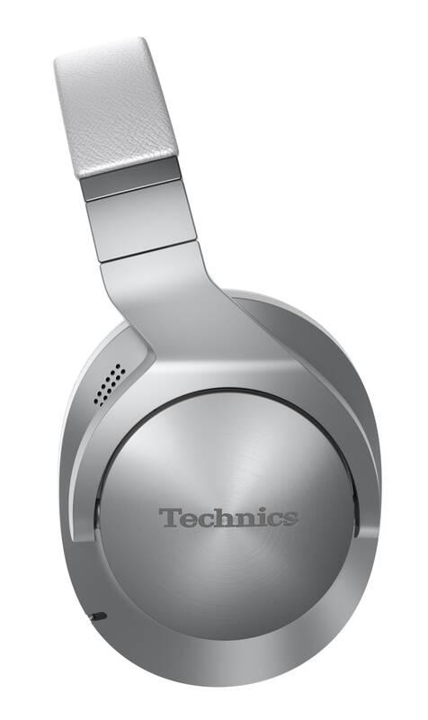 Sluchátka Technics EAH-A800E-S stříbrná bílá, Sluchátka, Technics, EAH-A800E-S, stříbrná, bílá