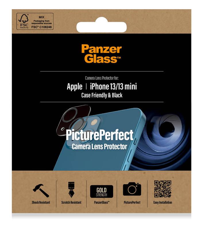 Tvrzené sklo PanzerGlass Camera Protector na Apple iPhone 13 mini 13