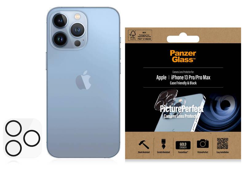Tvrzené sklo PanzerGlass Camera Protector na Apple iPhone 13 Pro 13 Pro Max