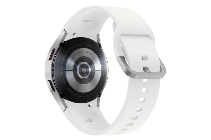 Chytré hodinky Samsung Galaxy Watch4 40mm LTE stříbrné