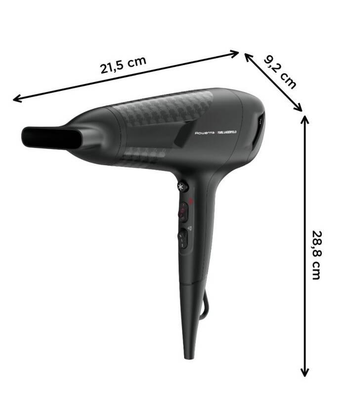 Fén Rowenta CV581LF0 Studio Dry černý
