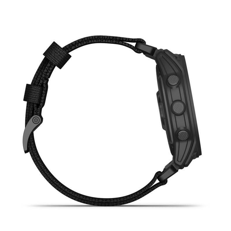 GPS hodinky Garmin tactix 7 PRO Solar Sapphire - Titanium Black Nylon Tactical Band