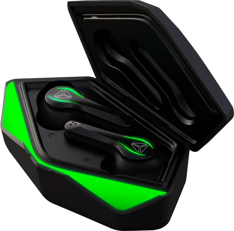 Headset YENKEE YHP 03BT TWS Rage černý zelený