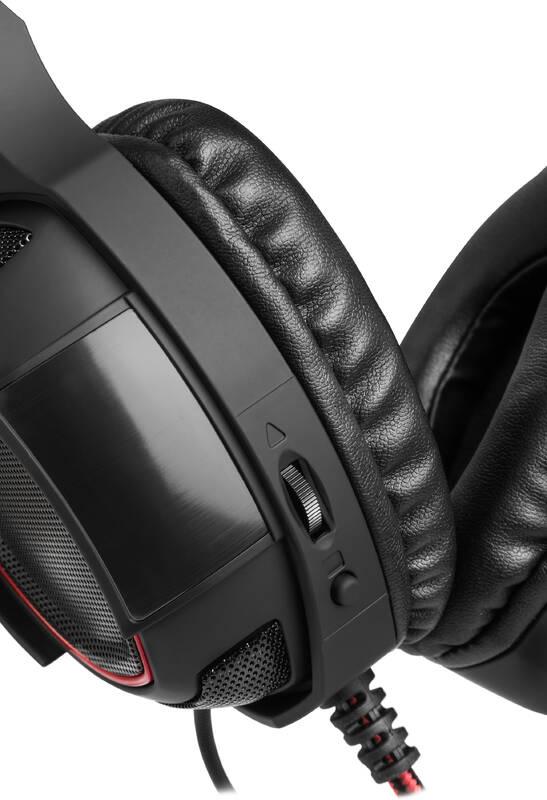 Headset YENKEE YHP 3030 Sabotage černý