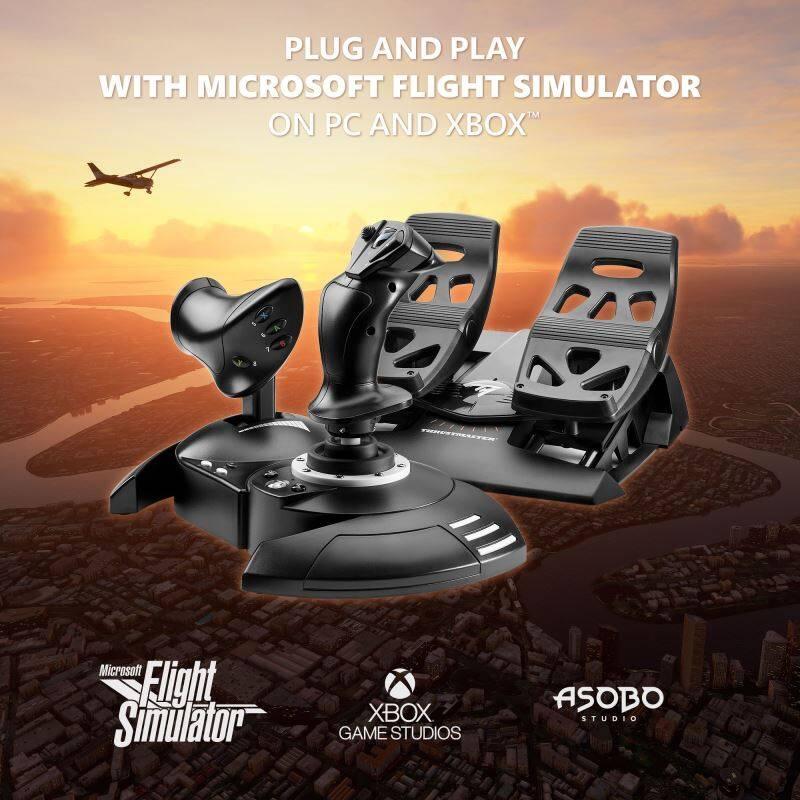 Joystick Thrustmaster T.Flight Full Kit X, pedálová sada TFRP RUDDER Joystick Hotas pro Xbox Series a PC, Joystick, Thrustmaster, T.Flight, Full, Kit, X, pedálová, sada, TFRP, RUDDER, Joystick, Hotas, pro, Xbox, Series, a, PC