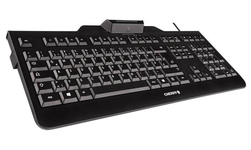 Klávesnice Cherry KC 1000 SC, CZ černá