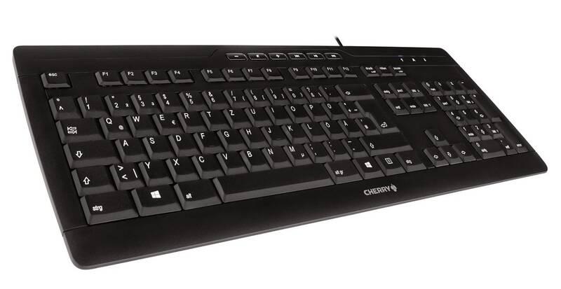 Klávesnice Cherry STREAM, CZ SK černá