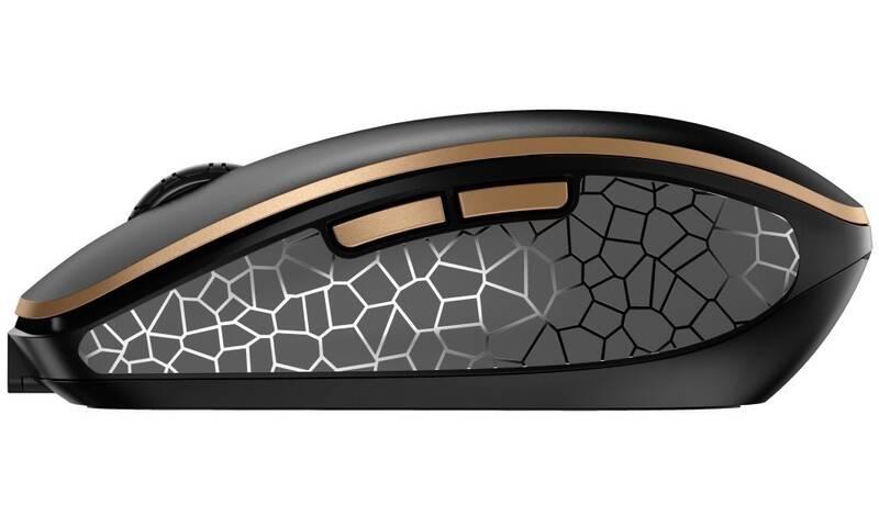 Klávesnice s myší Cherry DW 9100 SLIM CZ SK černá měděná