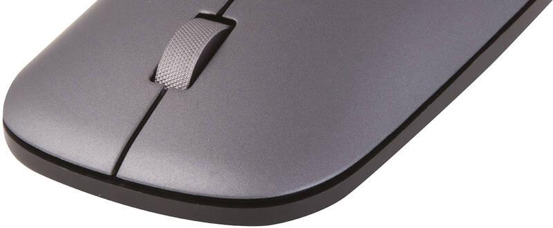 Klávesnice s myší YENKEE YKM 2007CS Combo WL Tendency šedá