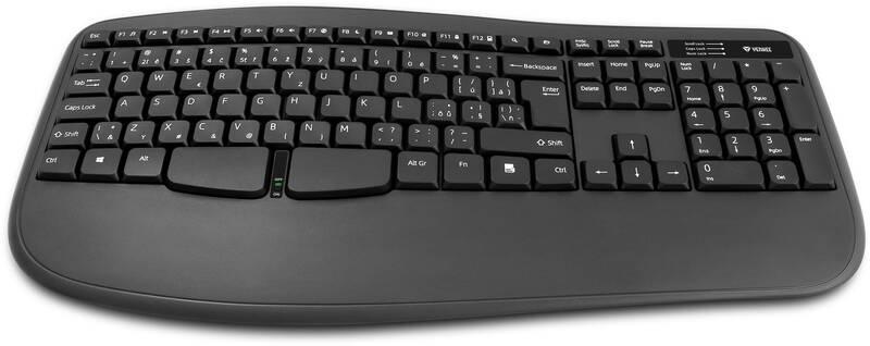 Klávesnice s myší YENKEE YKM 2009CS Combo WL Manta černá