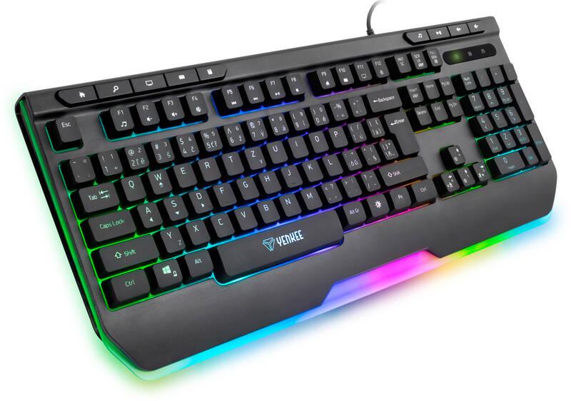 Klávesnice YENKEE YKB 3150 Brutus černá