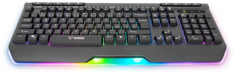 Klávesnice YENKEE YKB 3150 Brutus černá